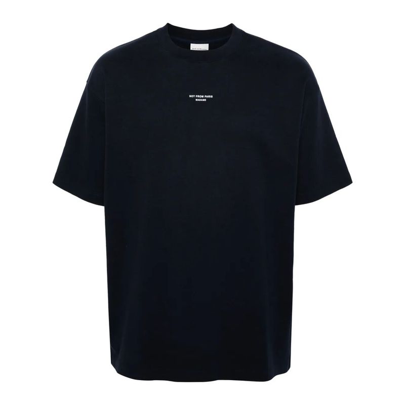 Drole De Monsieur Men "Le T-Shirt Slogan Classique" T-Shirt